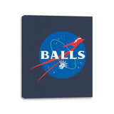 Balls Aeronautics - Canvas Wraps Canvas Wraps RIPT Apparel 11x14 / Navy
