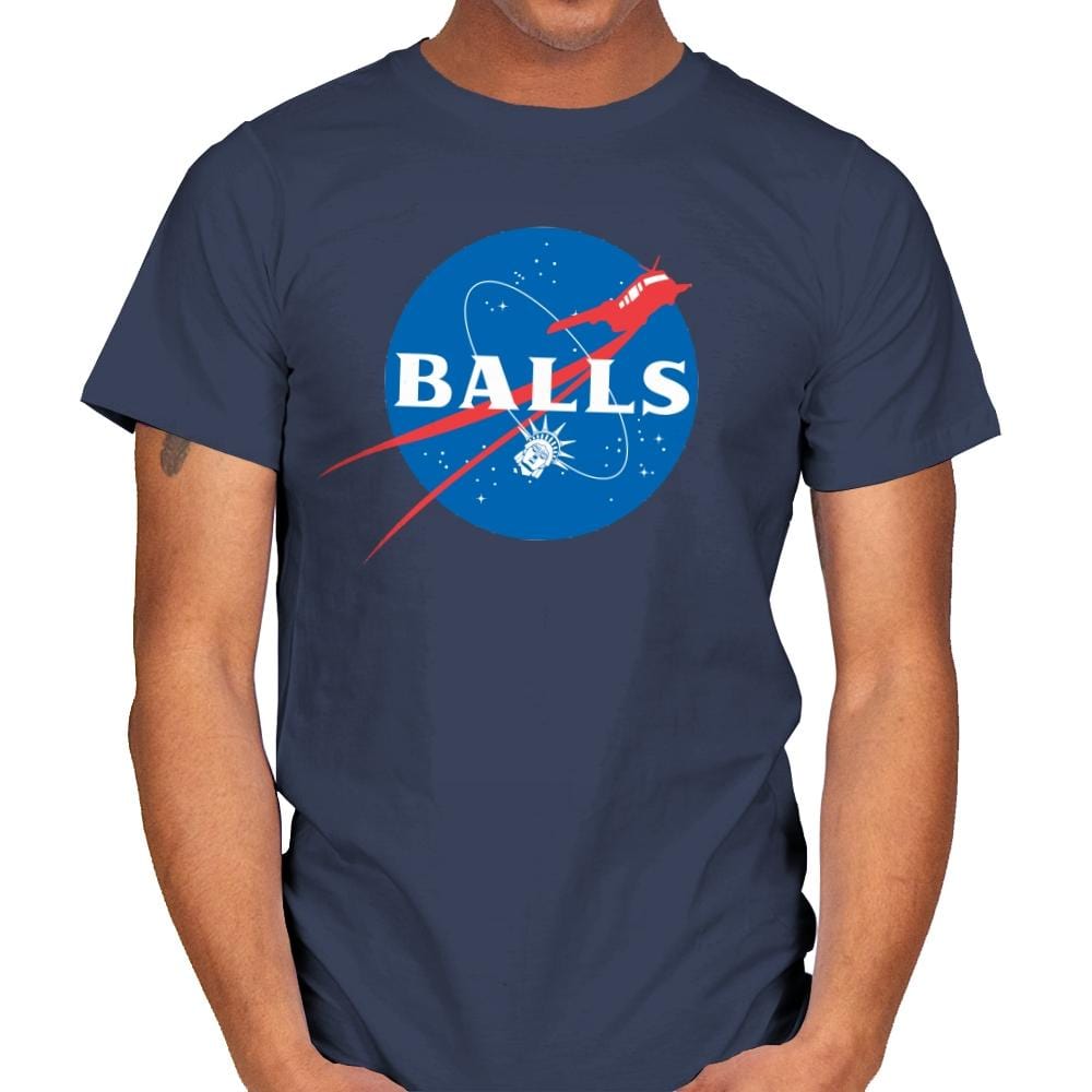 Balls Aeronautics - Mens T-Shirts RIPT Apparel Small / Navy