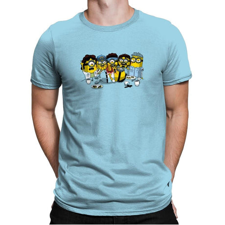 Banana Burster Exclusive - Mens Premium T-Shirts RIPT Apparel Small / Light Blue