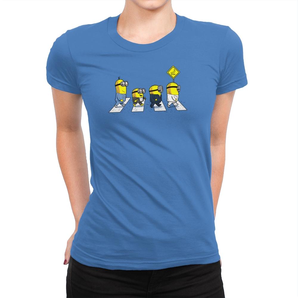 Banana Road Exclusive - Womens Premium T-Shirts RIPT Apparel Small / Tahiti Blue