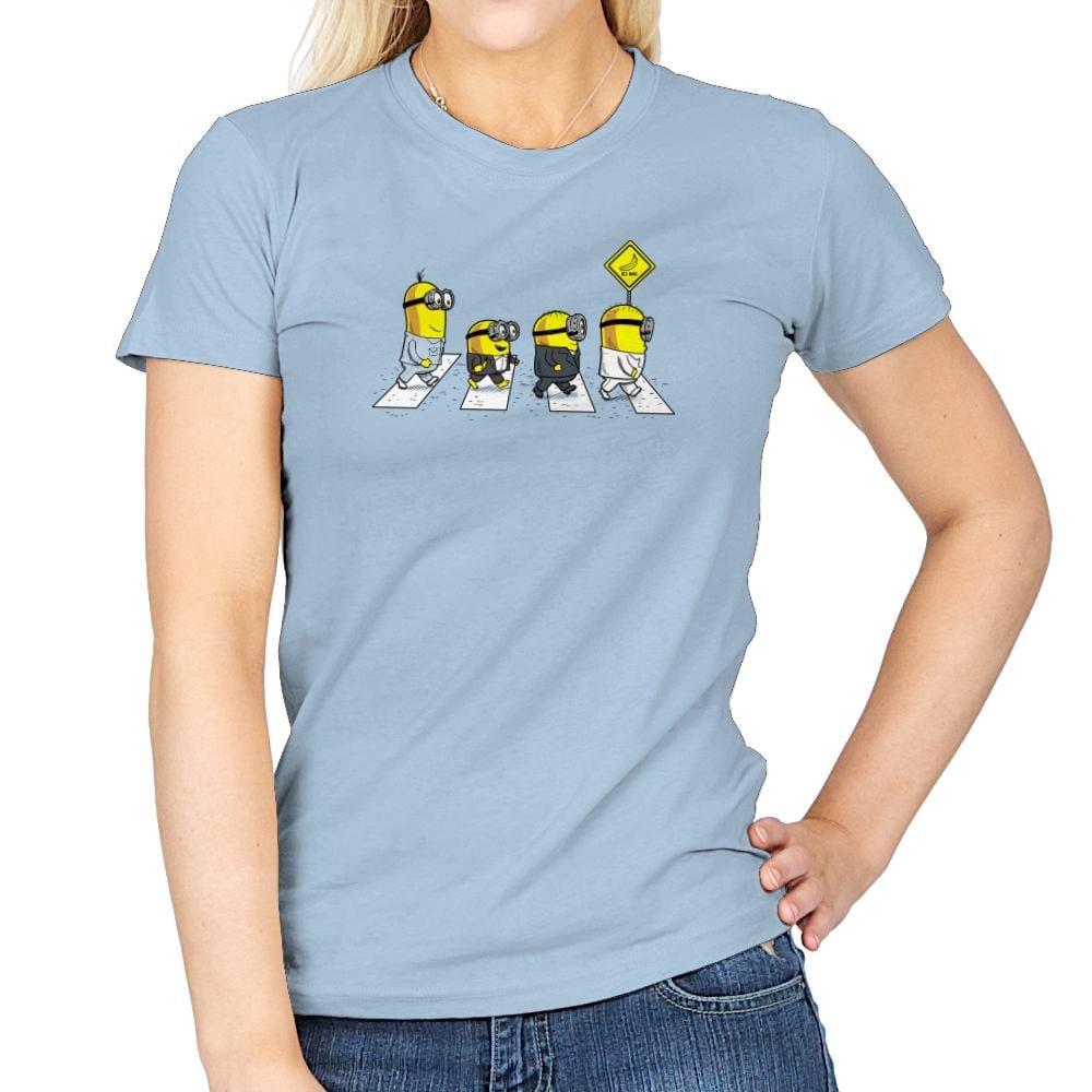 Banana Road Exclusive - Womens T-Shirts RIPT Apparel Small / Light Blue