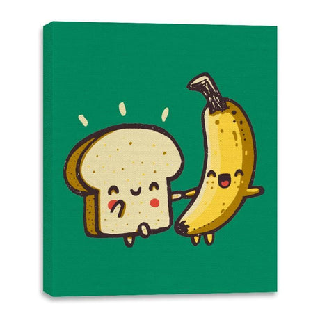 Banana Sandwich - Canvas Wraps Canvas Wraps RIPT Apparel 16x20 / Kelly