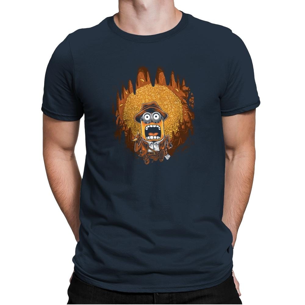 Bananas of Doom - Despicable Tees - Mens Premium T-Shirts RIPT Apparel Small / Indigo