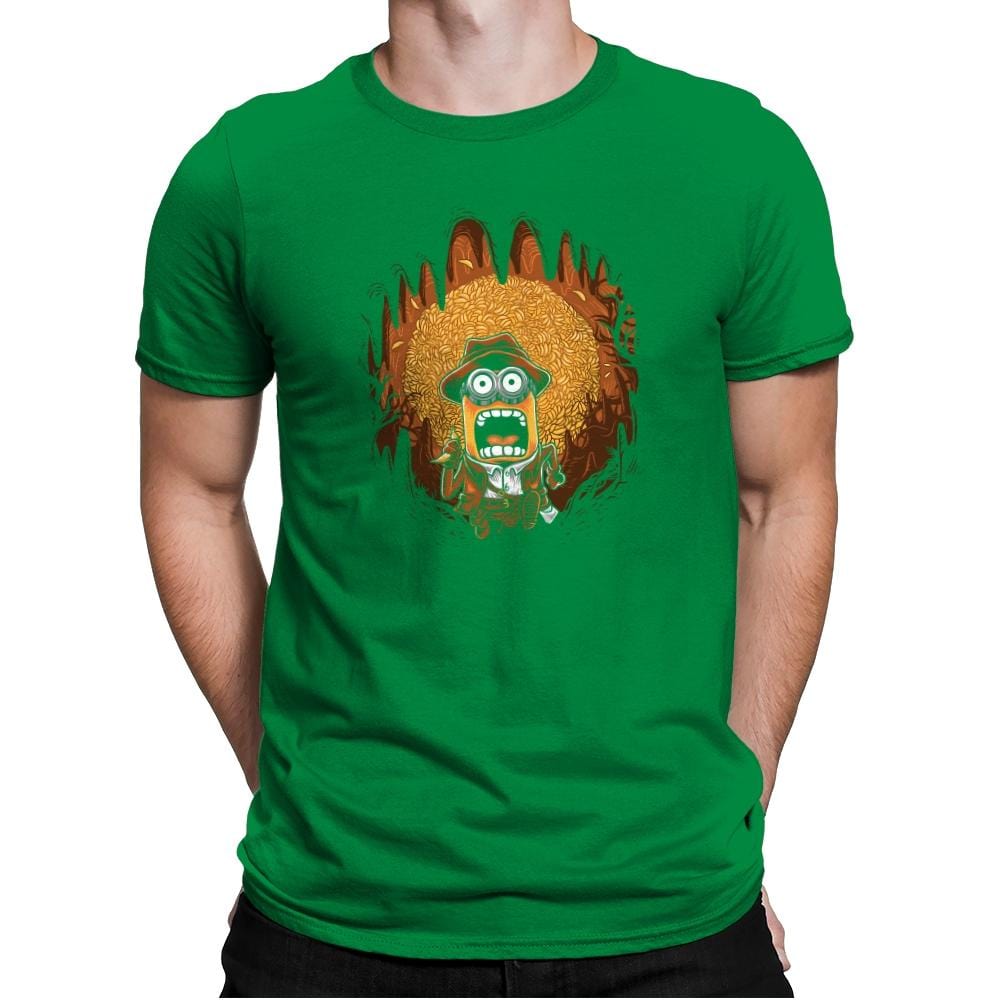 Bananas of Doom - Despicable Tees - Mens Premium T-Shirts RIPT Apparel Small / Kelly Green