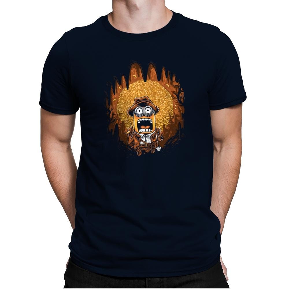 Bananas of Doom - Despicable Tees - Mens Premium T-Shirts RIPT Apparel Small / Midnight Navy