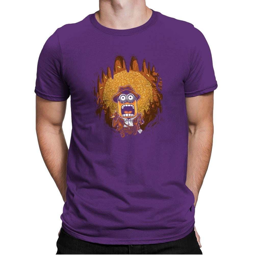 Bananas of Doom - Despicable Tees - Mens Premium T-Shirts RIPT Apparel Small / Purple Rush