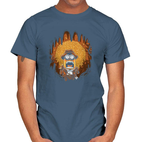 Bananas of Doom - Despicable Tees - Mens T-Shirts RIPT Apparel Small / Indigo Blue