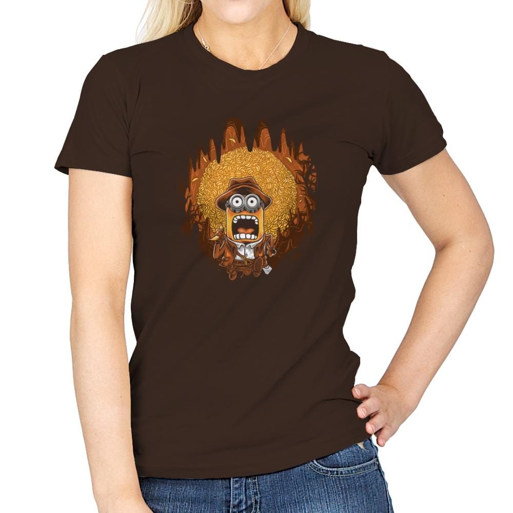 Bananas of Doom - Despicable Tees - Womens T-Shirts RIPT Apparel Small / Dark Chocolate