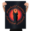 Barad-dûr - Prints Posters RIPT Apparel 18x24 / Black