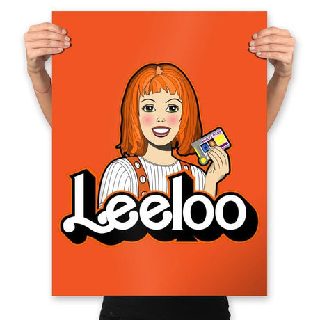 Barbeeloo - Prints Posters RIPT Apparel 18x24 / Orange