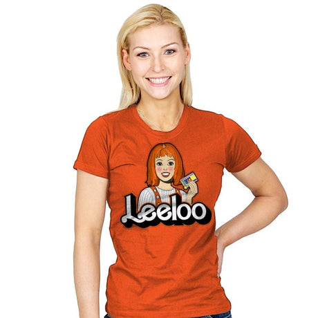 Barbeeloo - Womens T-Shirts RIPT Apparel Small / Orange