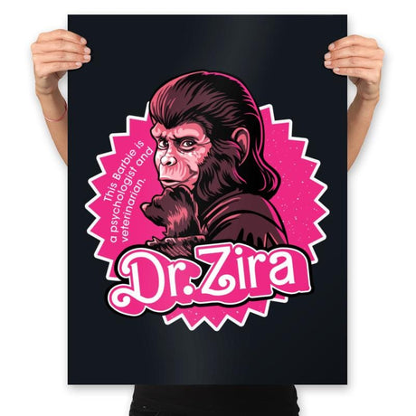 Barbie Ape - Prints Posters RIPT Apparel 18x24 / Black