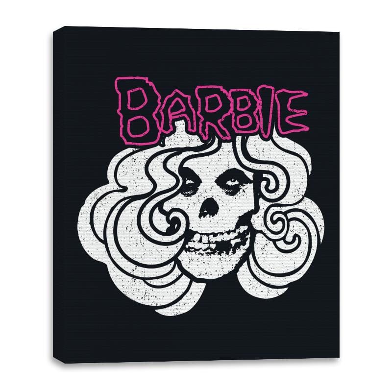 Barbie - Canvas Wraps Canvas Wraps RIPT Apparel 16x20 / Black