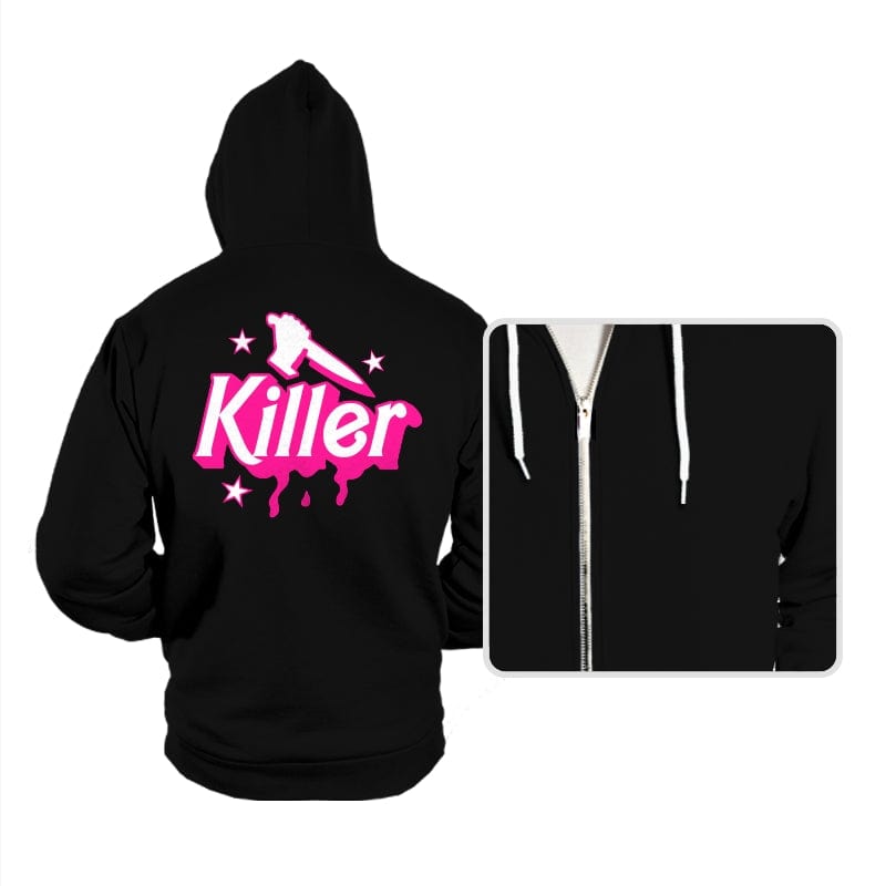Barbie Killer - Hoodies Hoodies RIPT Apparel Small / Black