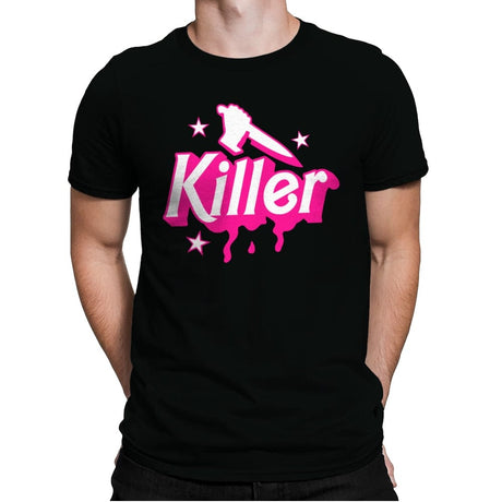 Barbie Killer - Mens Premium T-Shirts RIPT Apparel Small / Black