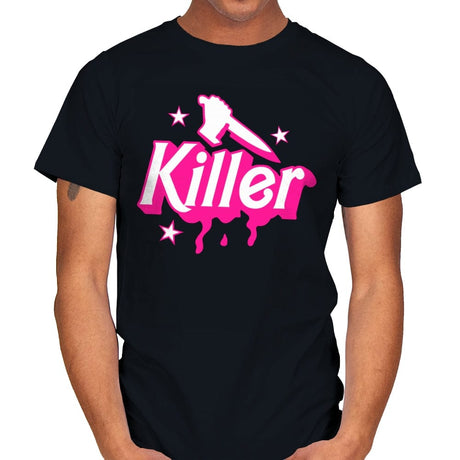 Barbie Killer - Mens T-Shirts RIPT Apparel Small / Black