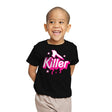 Barbie Killer - Youth T-Shirts RIPT Apparel X-small / Black