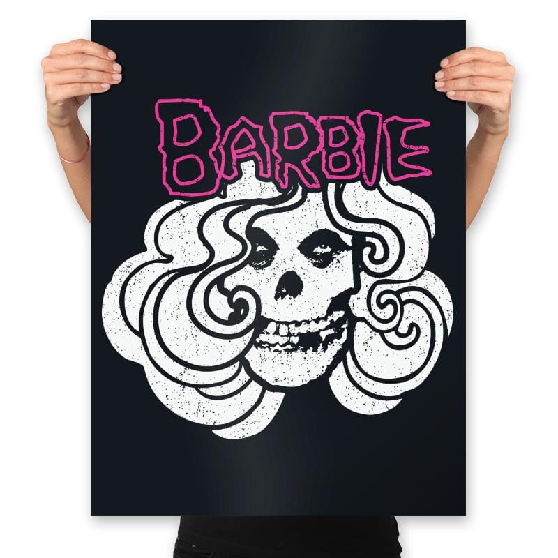 Barbie - Prints Posters RIPT Apparel 18x24 / Black