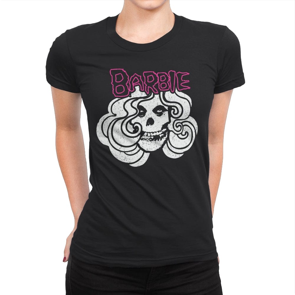 Barbie - Womens Premium T-Shirts RIPT Apparel Small / Black