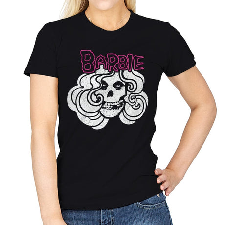Barbie - Womens T-Shirts RIPT Apparel Small / Black