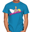 Barbwatch! - Mens T-Shirts RIPT Apparel Small / Sapphire