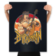 BardBarian - Prints Posters RIPT Apparel 18x24 / Black