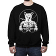Barf Is My Copilot - Crew Neck Sweatshirt Crew Neck Sweatshirt RIPT Apparel Small / Black