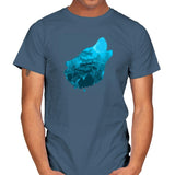 Bark at the Moon - Back to Nature - Mens T-Shirts RIPT Apparel Small / Indigo Blue