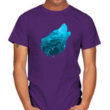 Bark at the Moon - Back to Nature - Mens T-Shirts RIPT Apparel Small / Purple