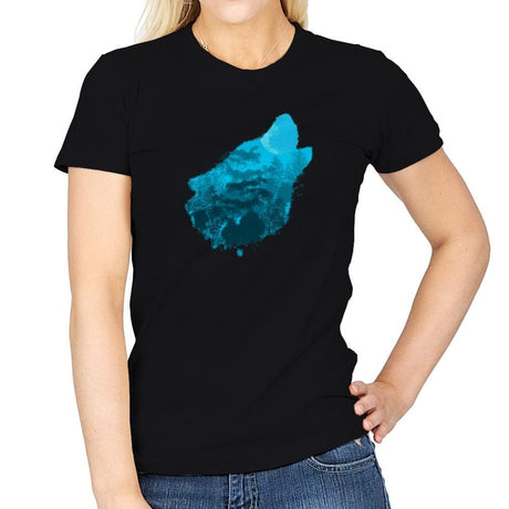 Bark at the Moon - Back to Nature - Womens T-Shirts RIPT Apparel Small / Black