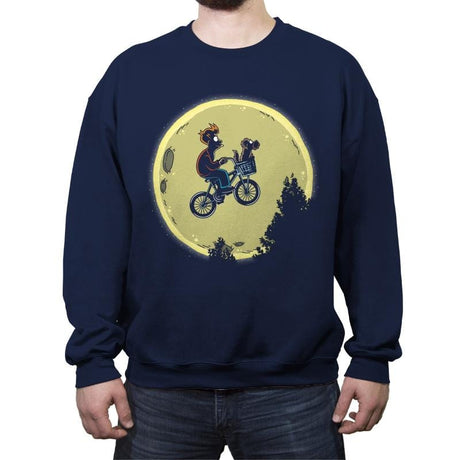 Bark Moon - Crew Neck Sweatshirt Crew Neck Sweatshirt RIPT Apparel