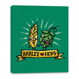 Barley Love Hopes - Canvas Wraps Canvas Wraps RIPT Apparel 16x20 / Kelly