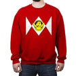 Barney Saurus - Crew Neck Sweatshirt Crew Neck Sweatshirt RIPT Apparel Small / Red