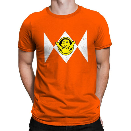 Barney Saurus - Mens Premium T-Shirts RIPT Apparel Small / Classic Orange