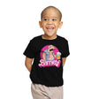 Barney - Youth T-Shirts RIPT Apparel X-small / Black