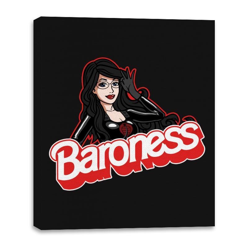 Baroness Doll - Canvas Wraps Canvas Wraps RIPT Apparel 16x20 / Black