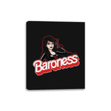 Baroness Doll - Canvas Wraps Canvas Wraps RIPT Apparel 8x10 / Black