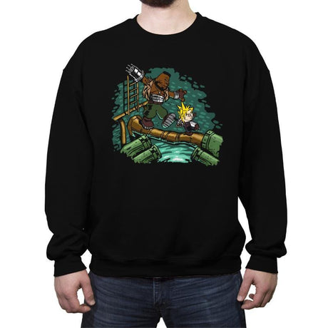 Barret & Cloud - Crew Neck Sweatshirt Crew Neck Sweatshirt RIPT Apparel