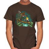 Barret & Cloud - Mens T-Shirts RIPT Apparel Small / Dark Chocolate