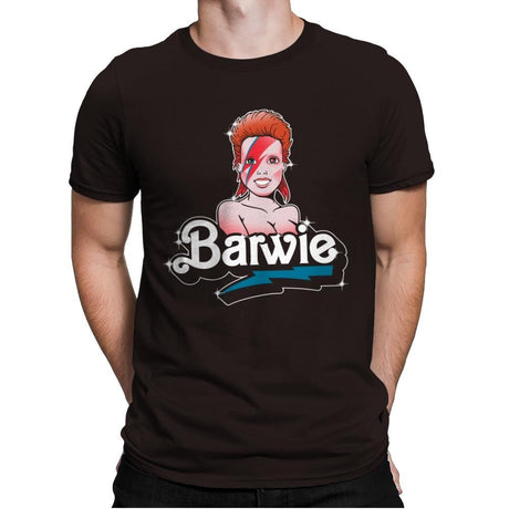 Barwie - Mens Premium T-Shirts RIPT Apparel Small / Dark Chocolate