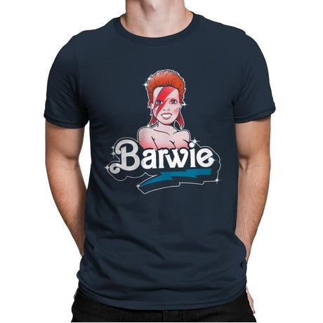 Barwie - Mens Premium T-Shirts RIPT Apparel Small / Indigo