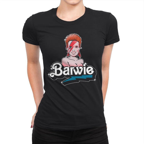 Barwie - Womens Premium T-Shirts RIPT Apparel Small / Black