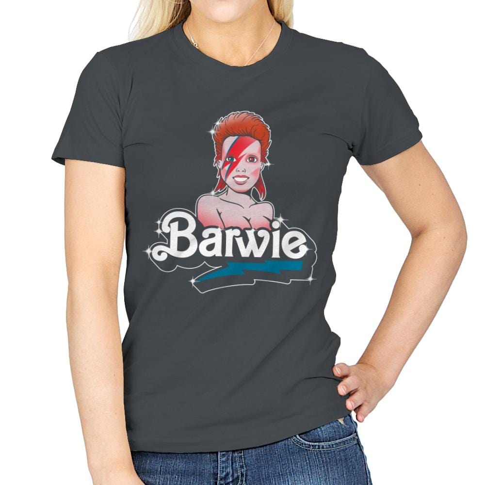Barwie - Womens T-Shirts RIPT Apparel Small / Charcoal