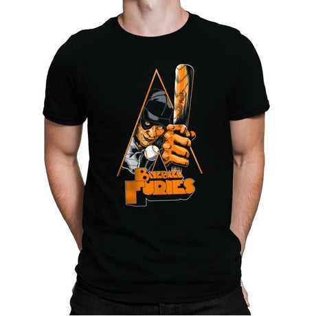 Baseball Furies - Mens Premium T-Shirts RIPT Apparel Small / Black