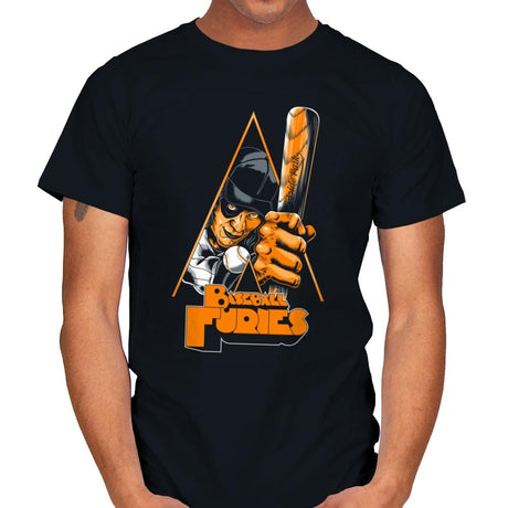 Baseball Furies - Mens T-Shirts RIPT Apparel Small / Black