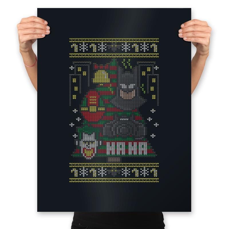 Bat Bells - Prints Posters RIPT Apparel 18x24 / Black