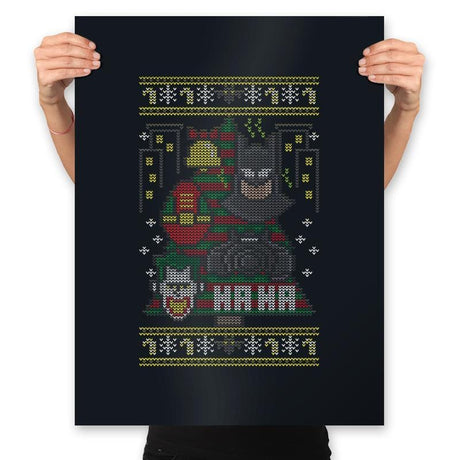 Bat Bells - Prints Posters RIPT Apparel 18x24 / Black