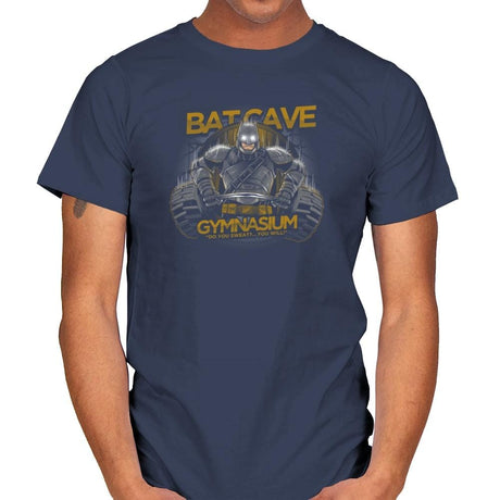 Bat Cave Gym Exclusive - Mens T-Shirts RIPT Apparel Small / Navy
