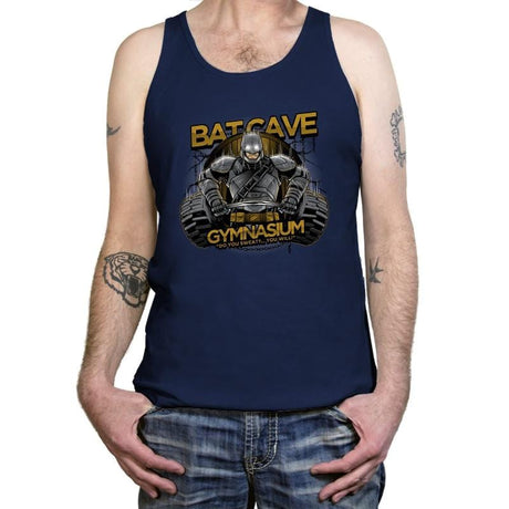 Bat Cave Gym Exclusive - Tanktop Tanktop RIPT Apparel X-Small / Navy