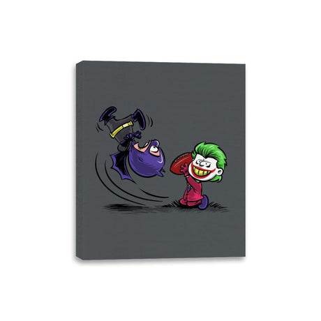 Bat Charlie - Canvas Wraps Canvas Wraps RIPT Apparel 8x10 / Charcoal